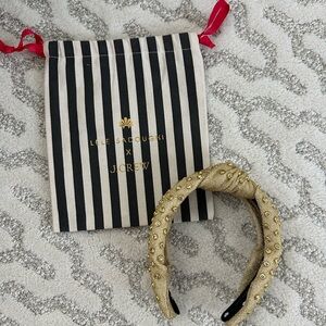 Lele Sadoughi x J Crew Gold Embellished Headband